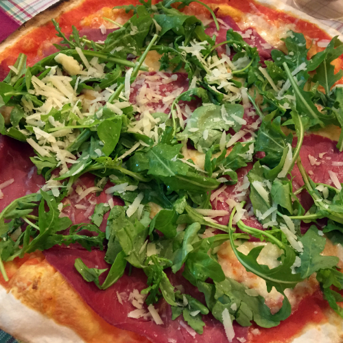 Prosciutto And Rocket Pizza